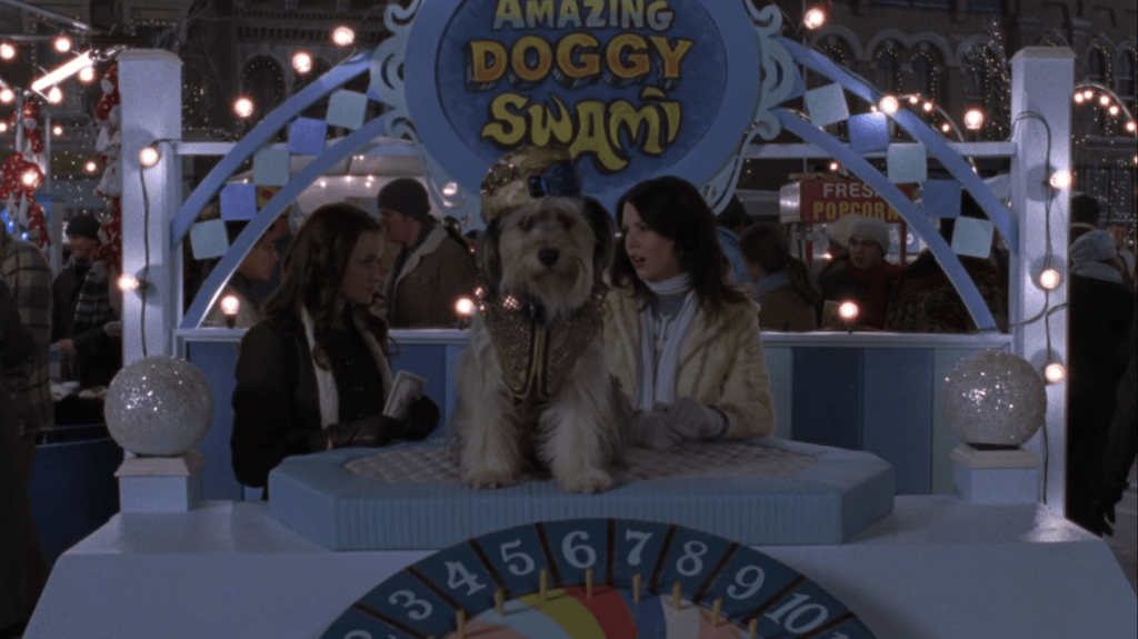 Screenshot from season 6 of "Gilmore Girls."