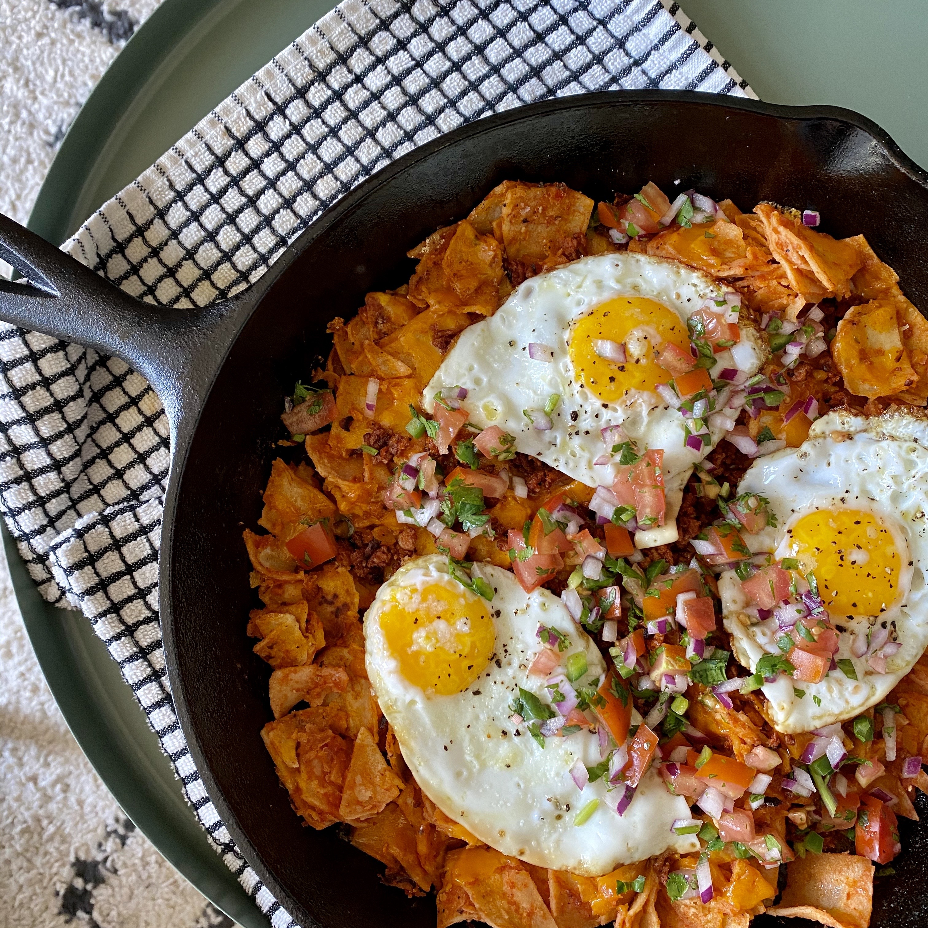 Photo of chilaquiles by Jae Thomas.