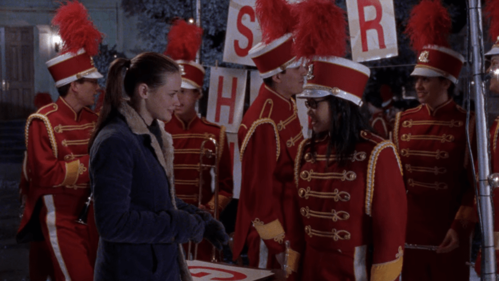 Screenshot from season 3 of "Gilmore Girls."